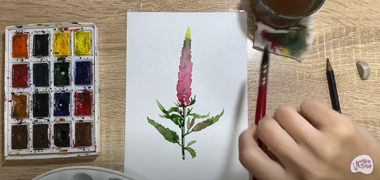 Рисуем Цветок "Вероника"