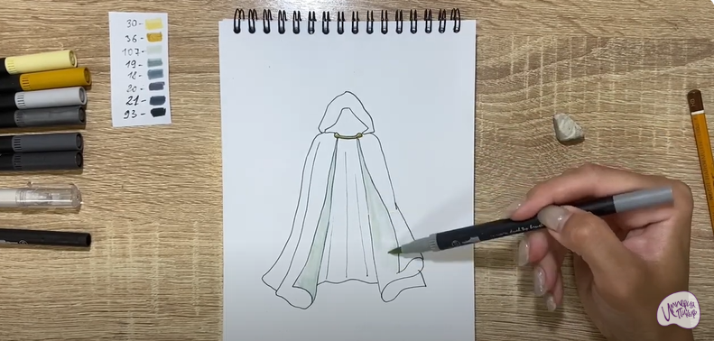 Рисуем Плащ