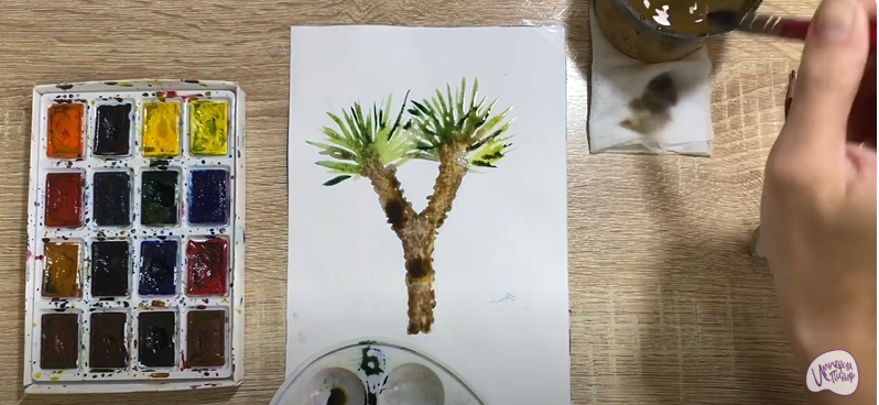 Рисуем Юкка