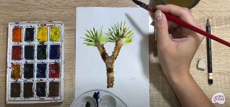 Рисуем Юкка