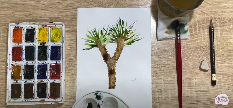 Рисуем Юкка