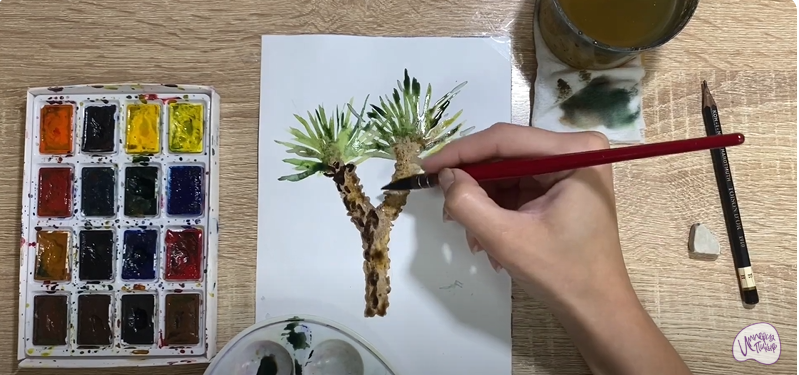 Рисуем Юкка