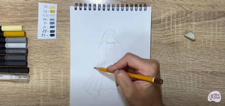 Рисуем Плащ