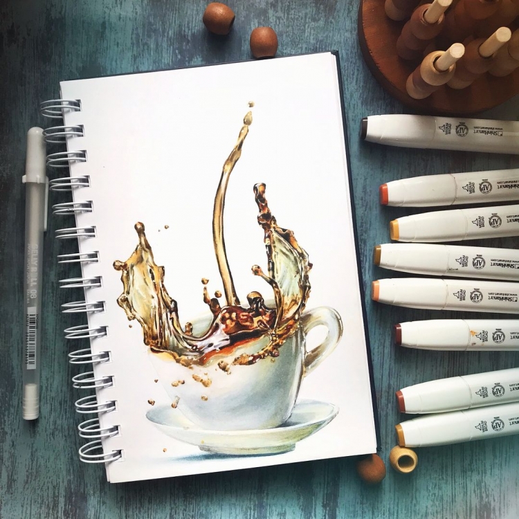 Рисуем Эстетические скетчбуки Рисуем Эстетические скетчбуки