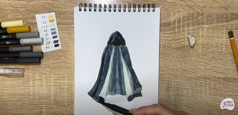 Рисуем Плащ