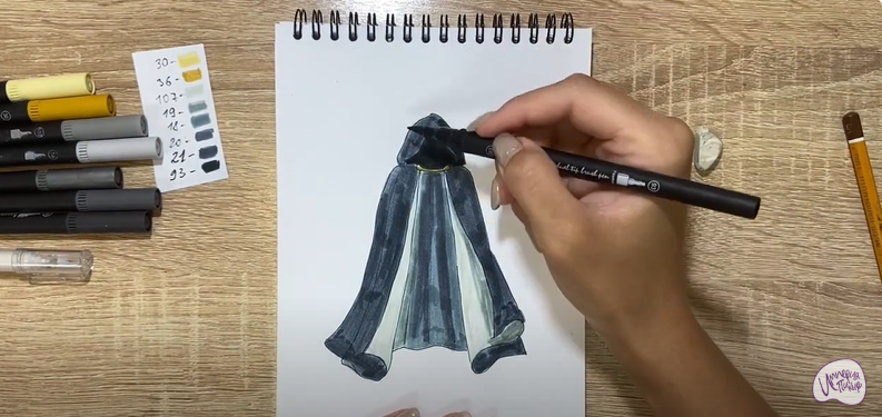 Рисуем Плащ
