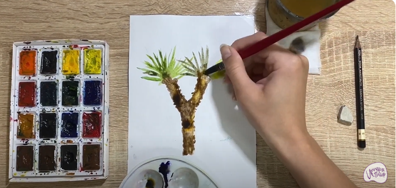 Рисуем Юкка