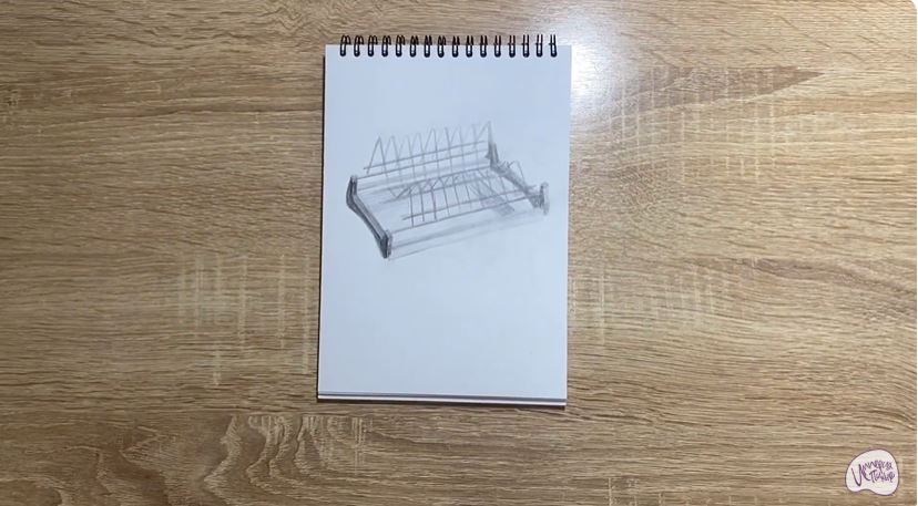 Рисуем Сушилка для посуды