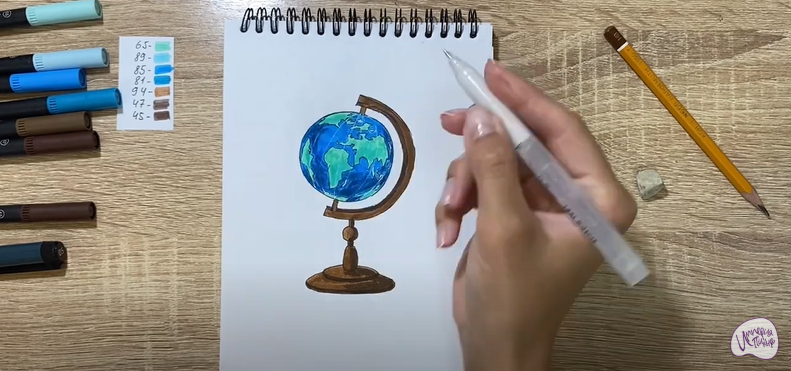 Рисуем Глобус