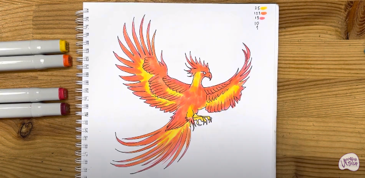 Рисуем Феникс