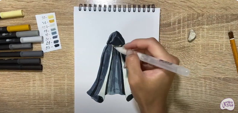 Рисуем Плащ