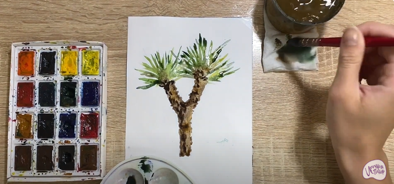 Рисуем Юкка