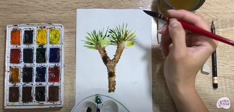 Рисуем Юкка