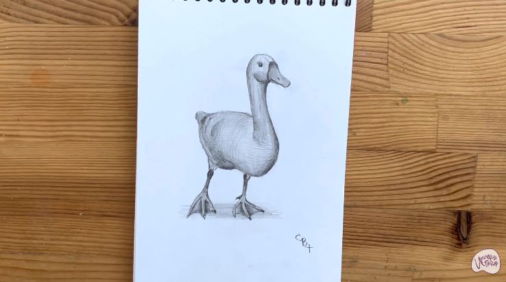 Рисуем Гусь