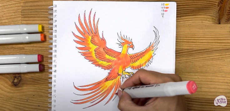 Рисуем Феникс
