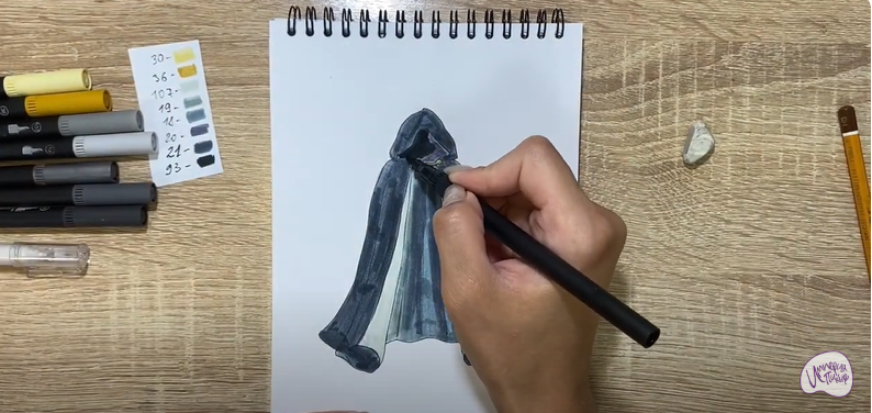 Рисуем Плащ