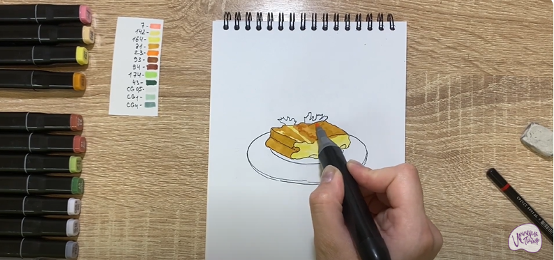 Рисуем Омлет