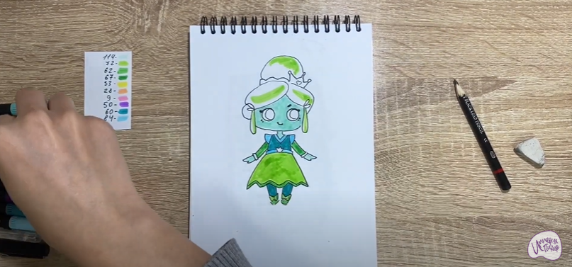 Рисуем Флора из "Семь Королевств"