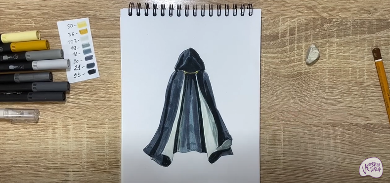 Рисуем Плащ