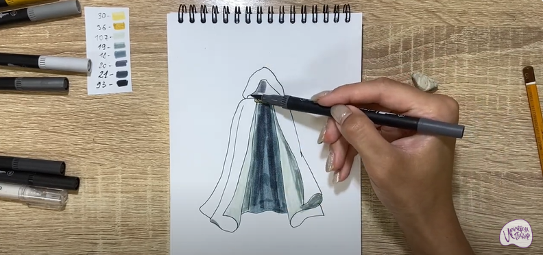 Рисуем Плащ