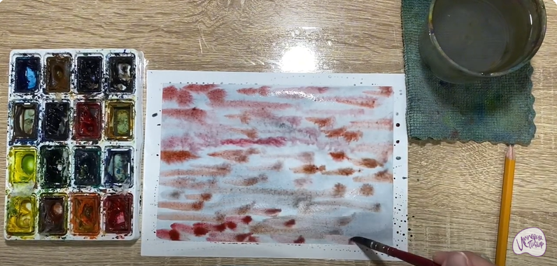 Рисуем Кирпичная стена