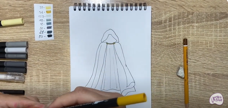 Рисуем Плащ