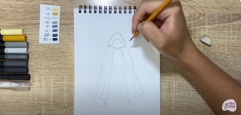 Рисуем Плащ