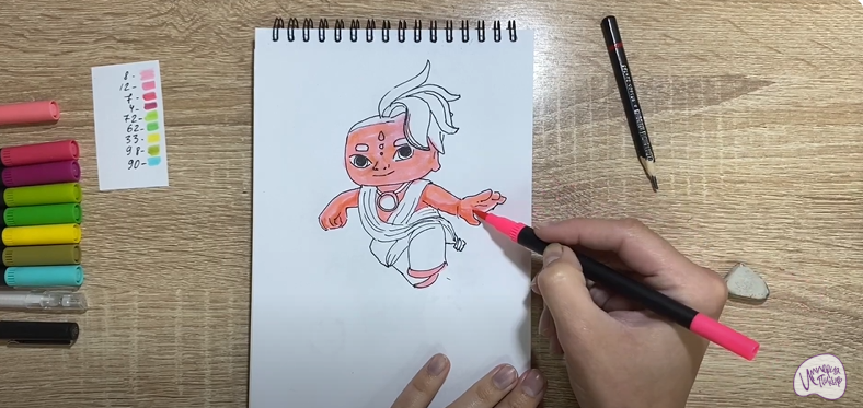 Рисуем Лоти из "Команда Флоры"