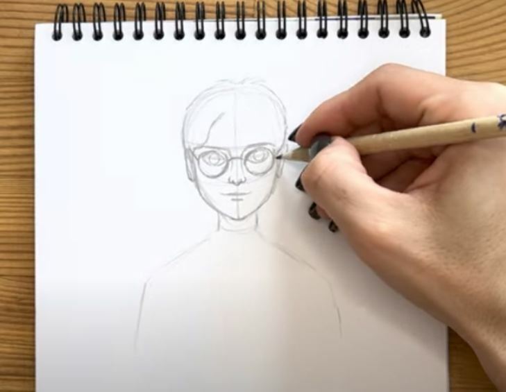 Рисуем Гарри Поттер